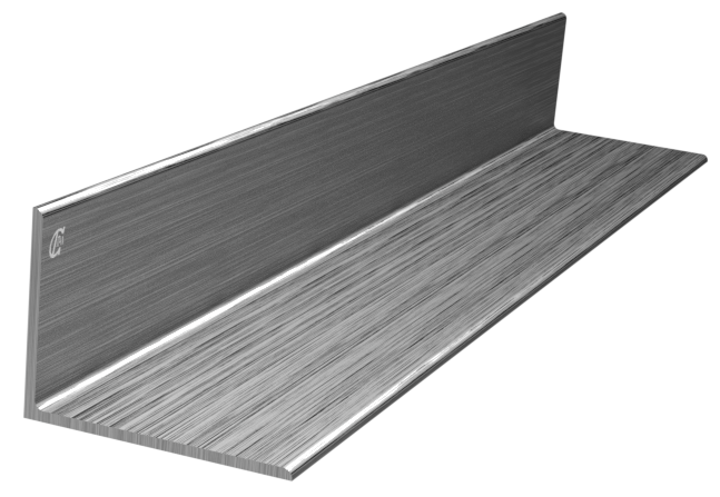 профиль угловой алюминиевый стыковочный 37x50x2x1.75x1.75